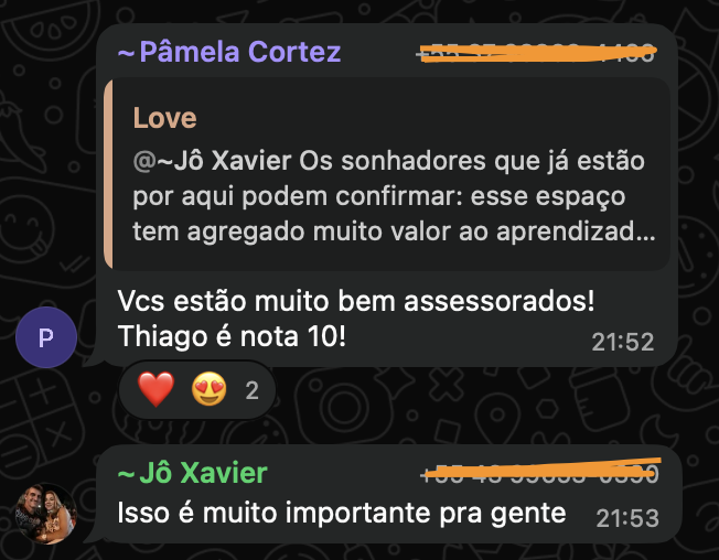 Depoimento de Aluno 4