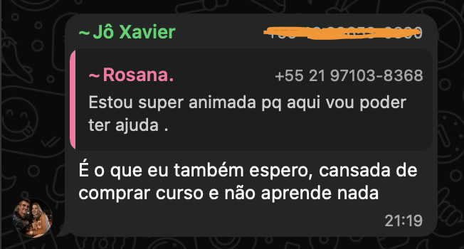 Depoimento de Aluno 7